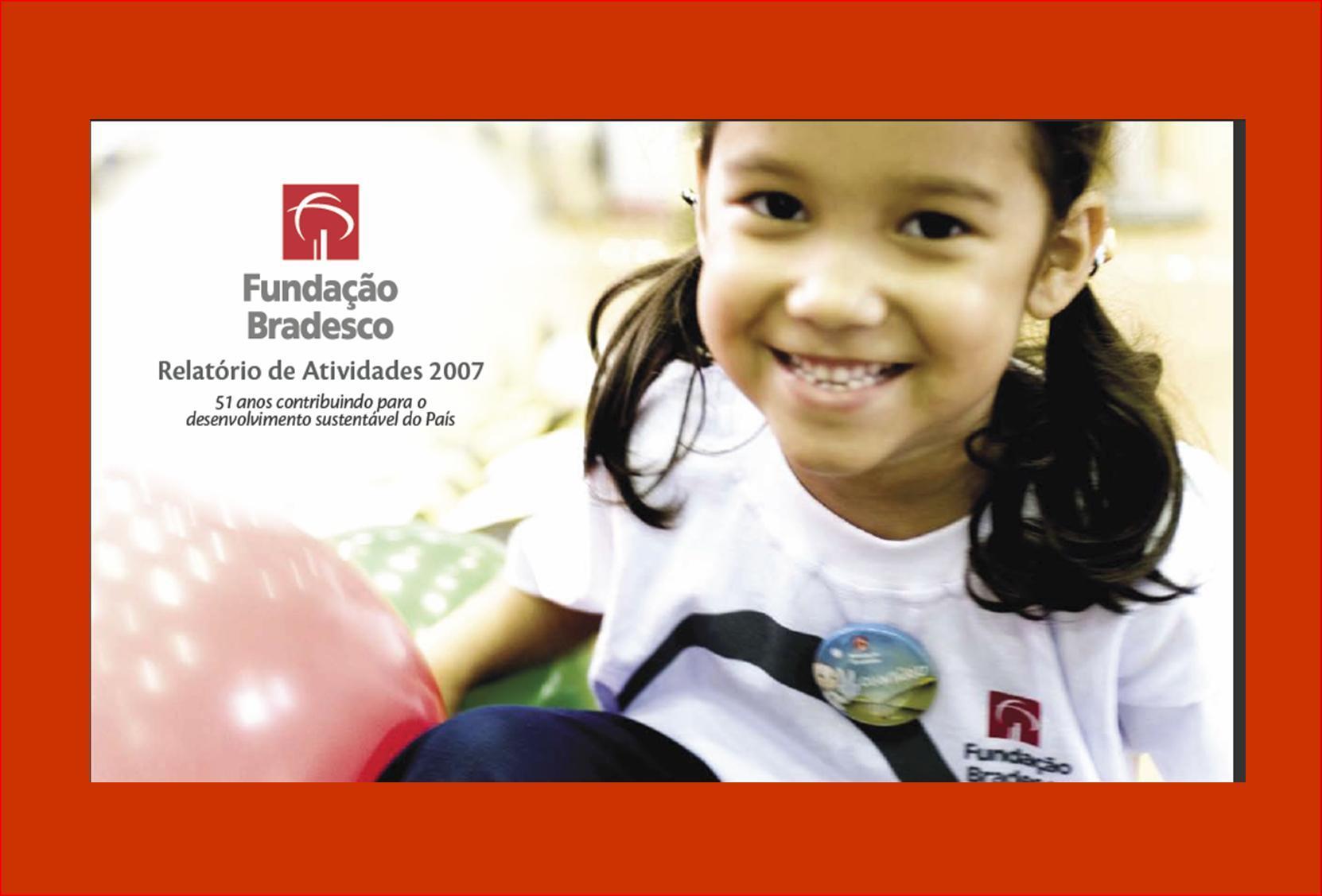 Capa Relatório Fundação Bradesco 2007